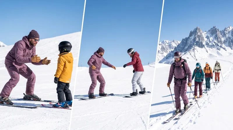 Skibex ski school in Chamonix - private lessons, snowboard coaching and ski touring across the Mont Blanc region