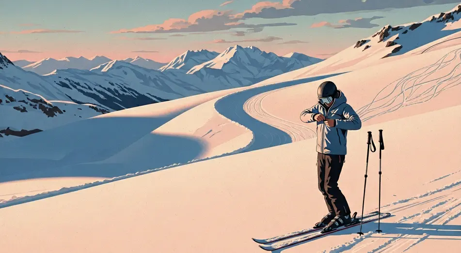 Late afternoon light on the slopes
