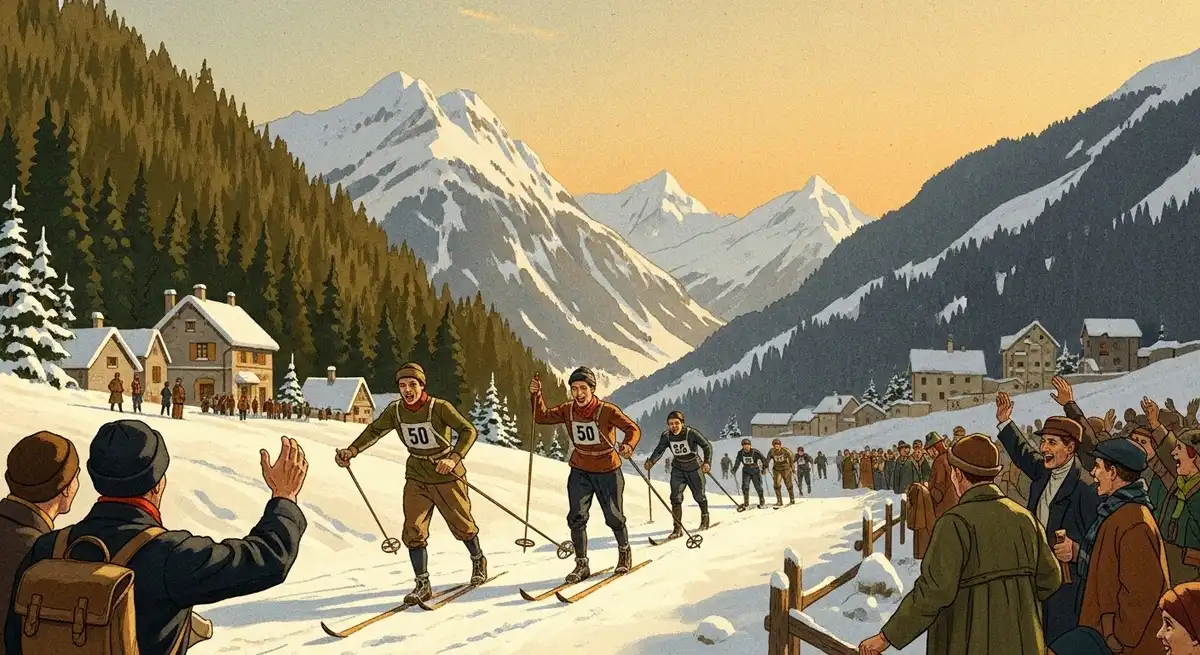 Thorleif Haug, first Winter Olympic champion in cross-country skiing, 1924